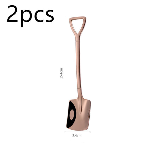 Stainless Steel Coffee Ice Cream Shovel Spoon - Image 6