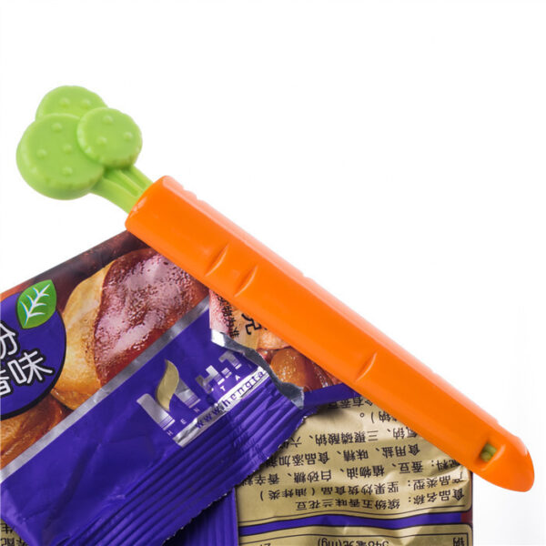Bags Clip Carrot Sealing Clamp Plastic Bag Sealer Food And Snack Sealed Bag Clip Mini Magnet Storage Box Kitchen Organizer - Image 4