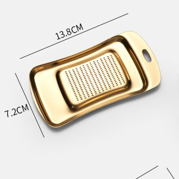 Stainless Steel Multi-function Mud Ginger Shaver Garlic Paste Machine Melon Fruit Vegetable Tools - Image 4