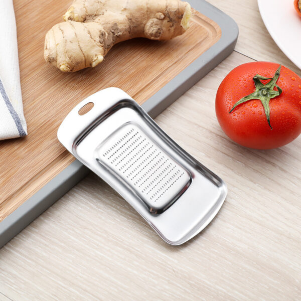 Stainless Steel Multi-function Mud Ginger Shaver Garlic Paste Machine Melon Fruit Vegetable Tools - Image 2