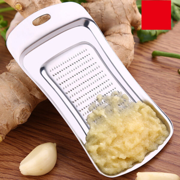 Stainless Steel Multi-function Mud Ginger Shaver Garlic Paste Machine Melon Fruit Vegetable Tools - Image 3