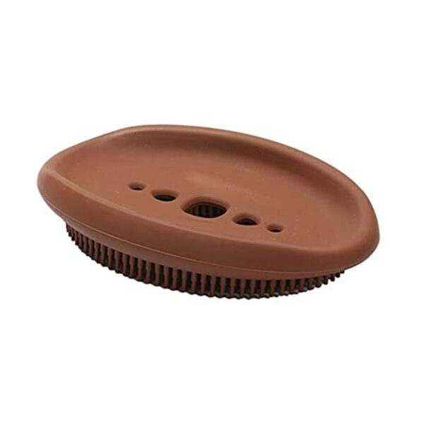 Creativity Double-Sided Silicone Soap Holder Box Flexible Multifunctional Bathroom Kitchen Dish Cleaning Brush Soap Storage Box - Image 8
