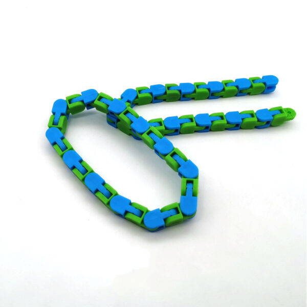 Funny Fidget Chain Anti Stress Toy for Adult Bike Chain Fidget Bracelet Puzzle Educational Toys - Image 5