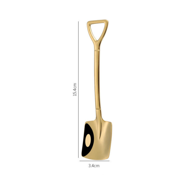 Stainless Steel Coffee Ice Cream Shovel Spoon - Image 2