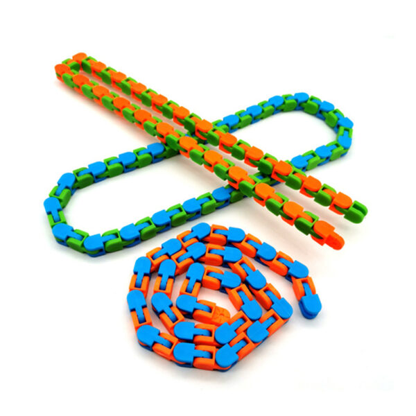 Funny Fidget Chain Anti Stress Toy for Adult Bike Chain Fidget Bracelet Puzzle Educational Toys - Image 7