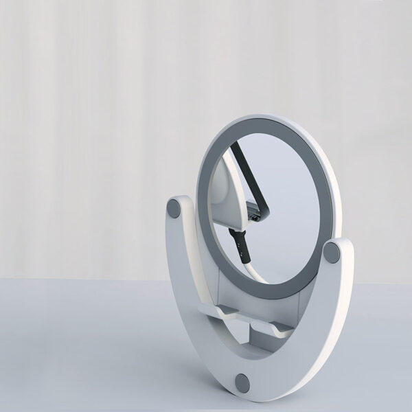 Portable Phone Holder Stand Desk Tablet With Mirror Mobile Phone Bracket With Mirror Foldable Phone Holder - Image 4